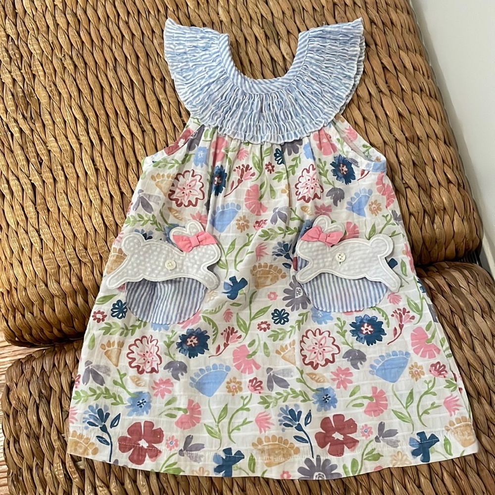 EUC worn once Mudpie dress 12-18 months